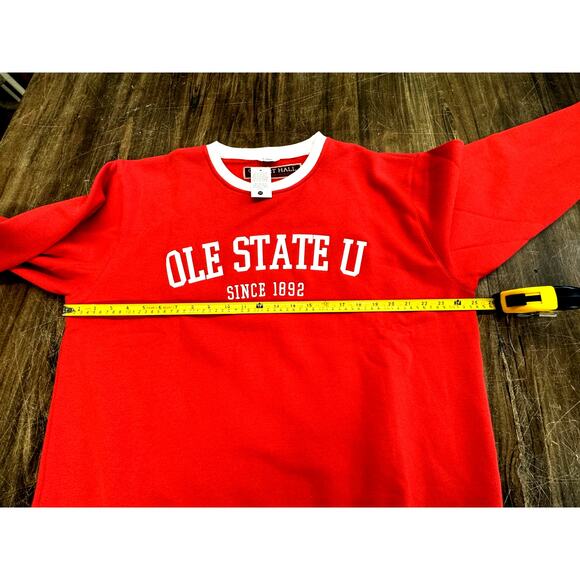 NWT!!! GILBERT HALL "OLE STATE U" Sweatshirt Size XL, Collegiate - Picture 7 of 8